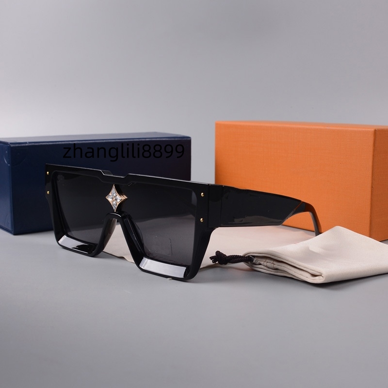 Mens Designer Sunglasses Outdoor Shades women fashion Cyclone luxury Full Frame Sunshade mirror polarized UV400 protection Glasses With box AAAAA