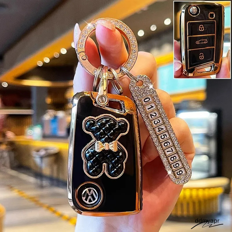 Protective Car Key Fob Case: Durable Shell For Sagitar, Lavida ddmyApr Plus, Tiguan L, Bora, And More