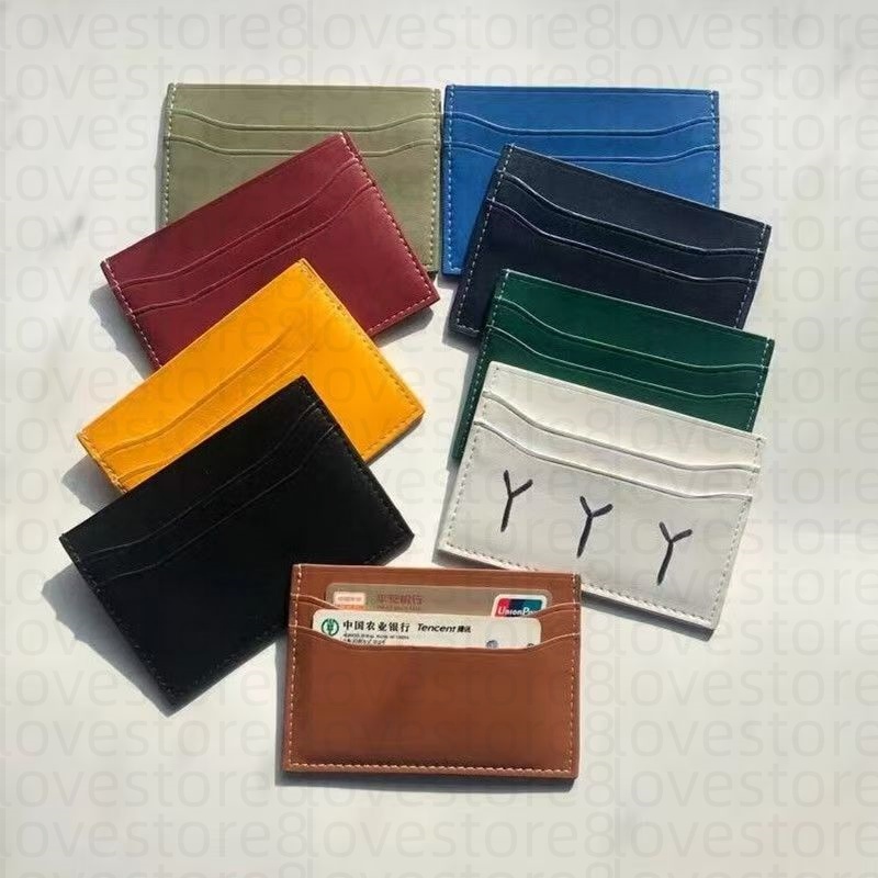New Fashion Men's Wallet Card Bag Designer Luxury Portable Wallet Women's Mini Wallet Card Clip Key Pocket and Box
