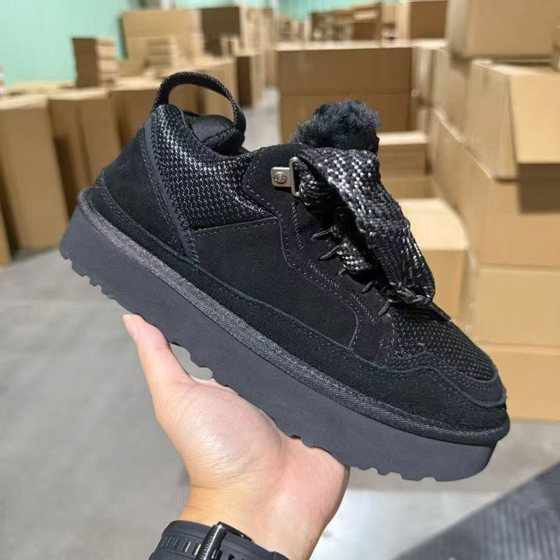 Womens Lowmel Tassman Tazz Slippers Fur Boots Men Classic Mustard Seed Sand Ultra Mini Platform Boot Slip-on Les Petites Suede Wool Seal Winter Warm Designer Shoes