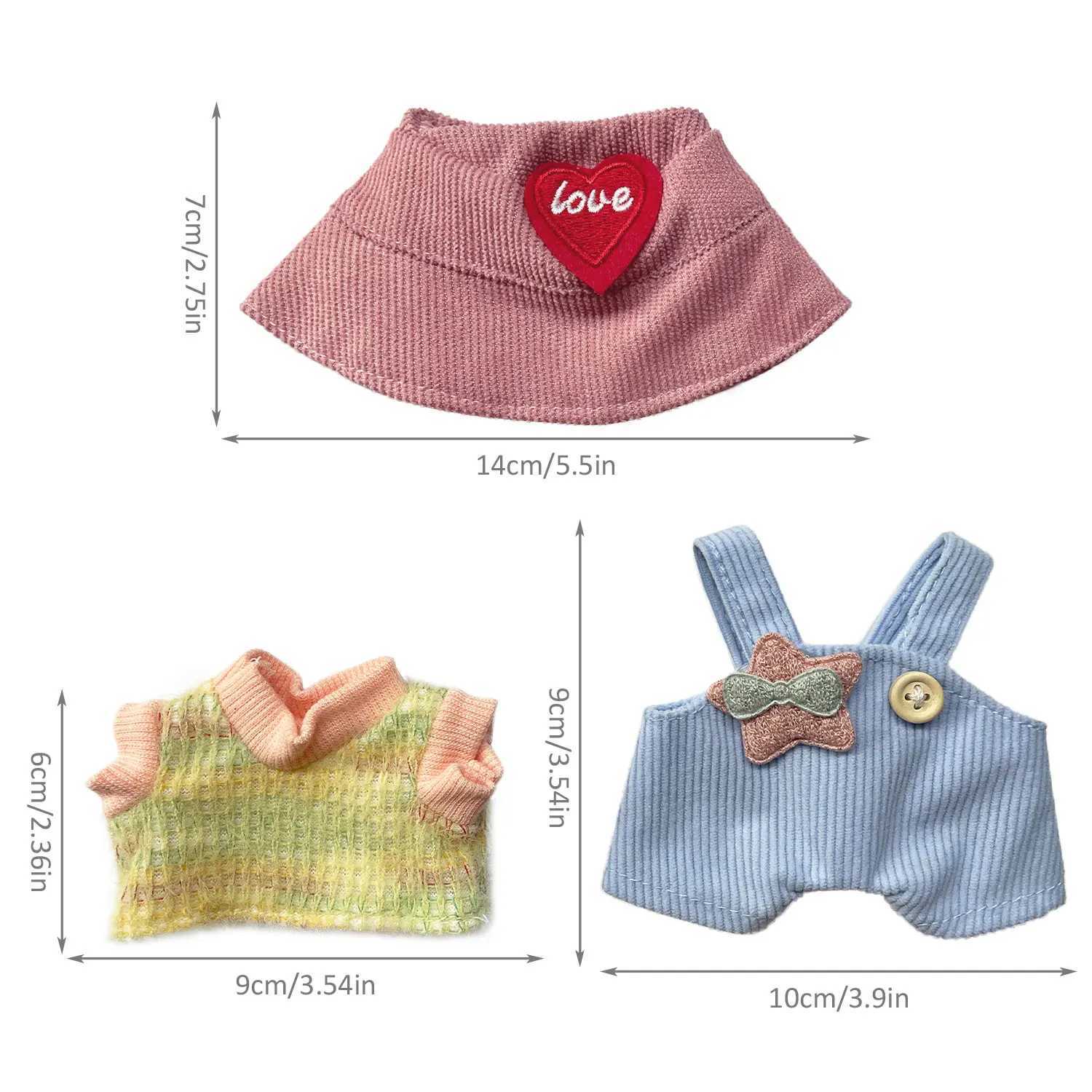 Cute Labubu Clothes Labubu Clothing Labubu Accessories17cm Labub Doll Clothing Labub Doll AccessoriesT251018