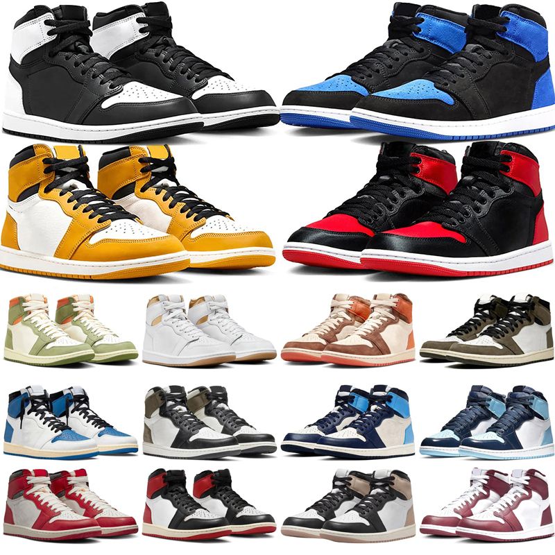 Free shipping Designer shoes basketball shoes 1s 3s and 4s mens womens Military Sail Red Thunder White Oreo Cool Grey Red Sneakers Blue University outdoors sneakers