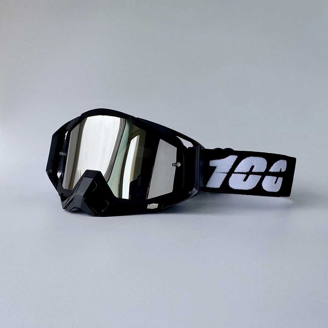 100 Motocross Goggles HD Lens Motorcycle Antifog Eyeglasses Sports Windproof Protect Riding Men Women Moto MX MTB Sunglasses D251018