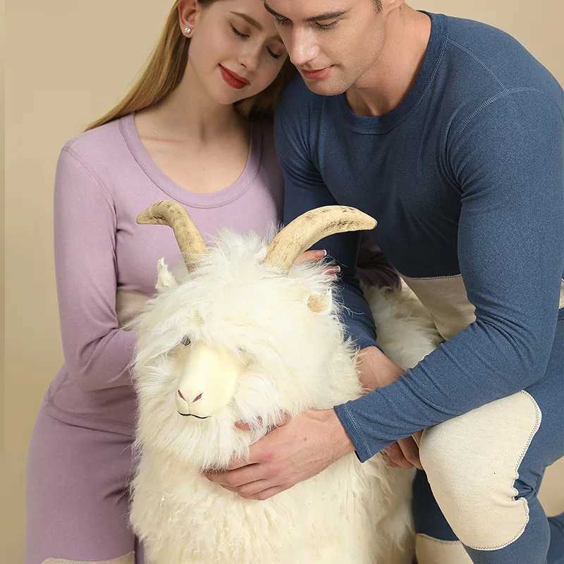 Thermal underwear Winter Warm Tops Cashmere Silk Patch Velvet thermal clothing for Women Pajama sets Men Womens underwear set T251018