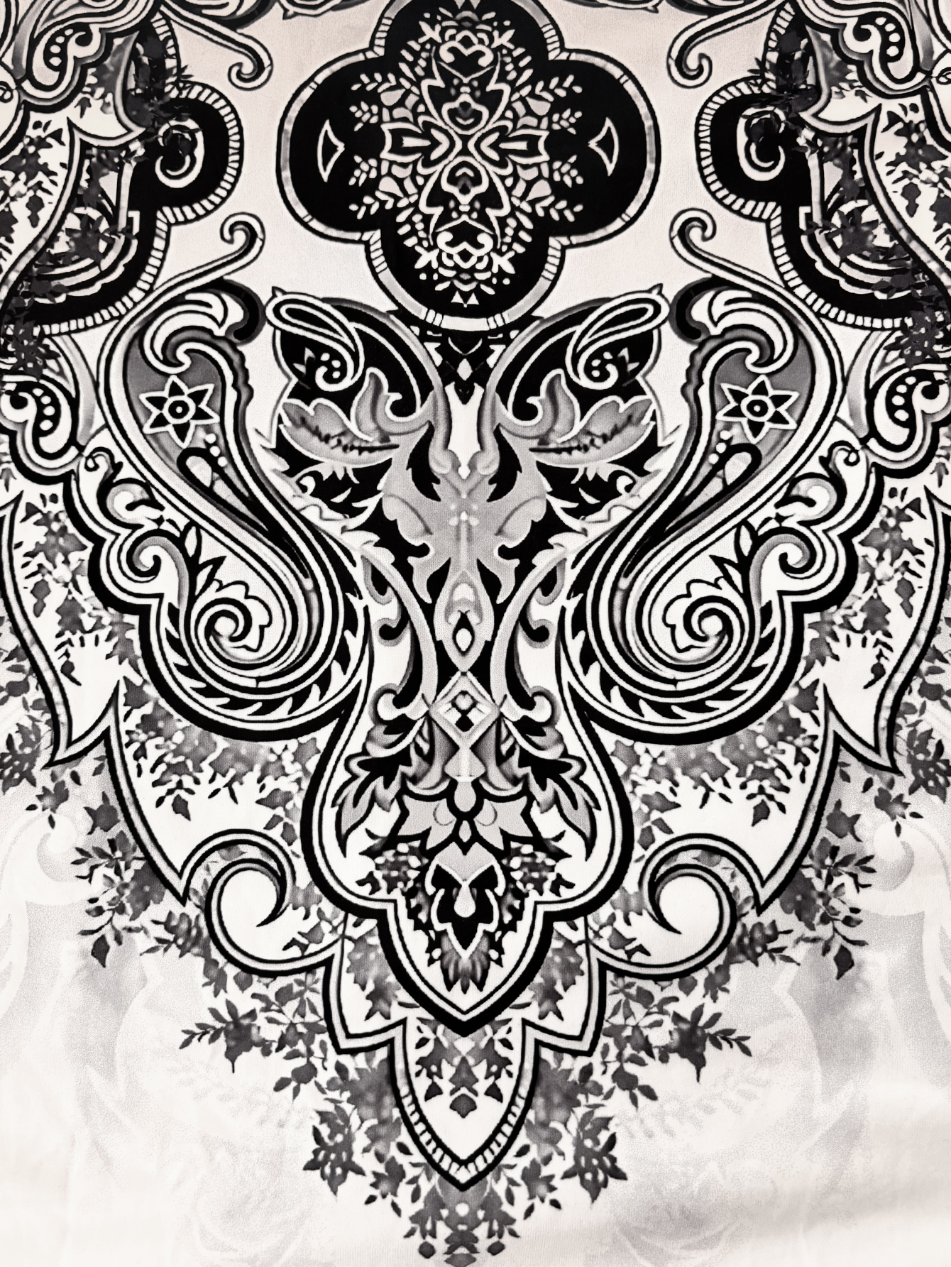 Women's Autumn Winter Botanical Print Midi Dress - Fashion Vacation Versatile Casual Dress-CF51238