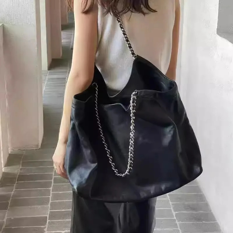Womens Daily Commuting Leisure Shopping Tote Bag Fashionable One Shoulder Bag Large Capacity Bucket Bag Wandering Bag 251013 - view 4