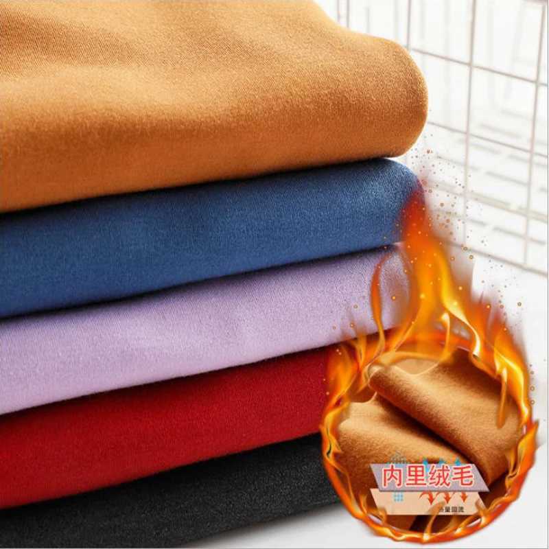 DRALON women long johns velvet inside long sleeves skirt thermal tops female Stretch Warm Underwear Set plus size T251018