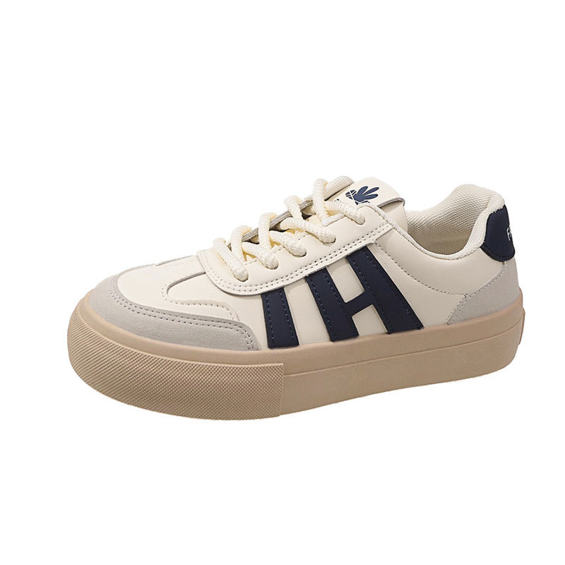 Free shipping designer shoes Dad's shoes with velvet new spring and autumn versatile sponge cake thick sole height increasing Reliable white plai