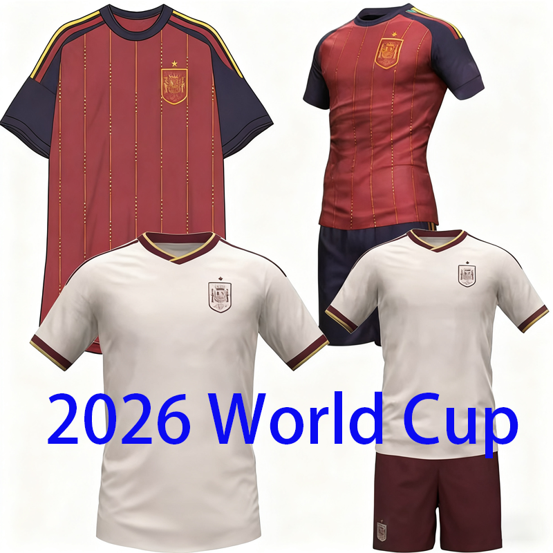 Spain soccer jerseys PEDRI 2026 World Cup 2027 Espana MORATA CARVAL fans Player football shirt men woman kids kits 25 26 OLMO FERRAN RODRIGO LAMINE YAMAL