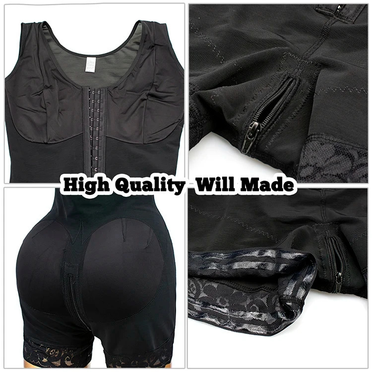 High Compression Fajas Colombianas Body Shapewear Women Corrective Girdle Tummy Control Post Liposuction BBL Slimming Waist Belt 251015