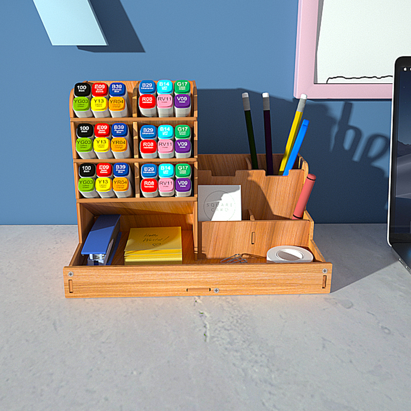 Ergonomic Multi-Level Desktop Filing System - Durable Workspace Organization Solution