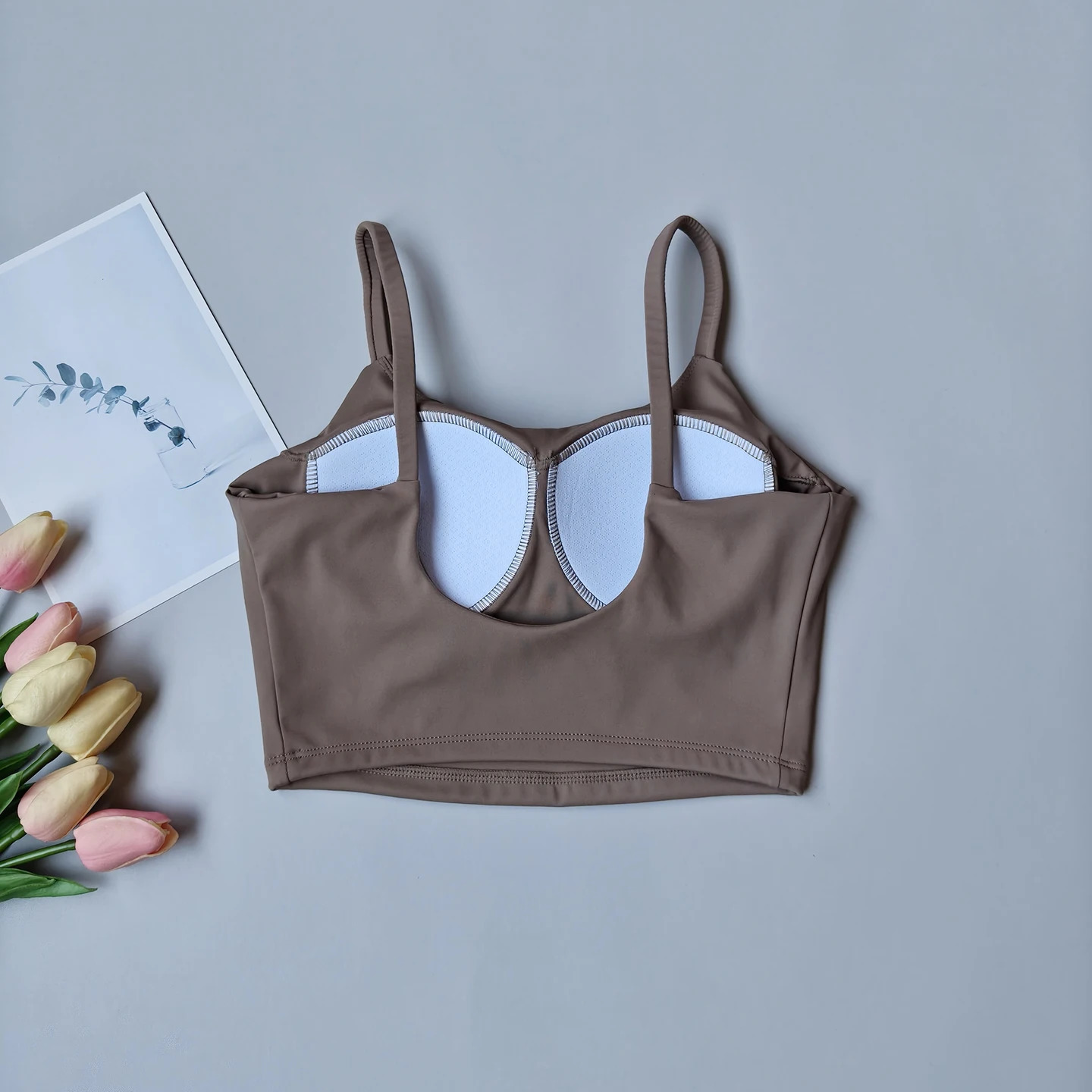 Breathable Sports Bra for Women Fitness Top Push Up Sport Bra Fixed Pad Yoga Underwear Sport Tops Running Vest Gym Wear 251018