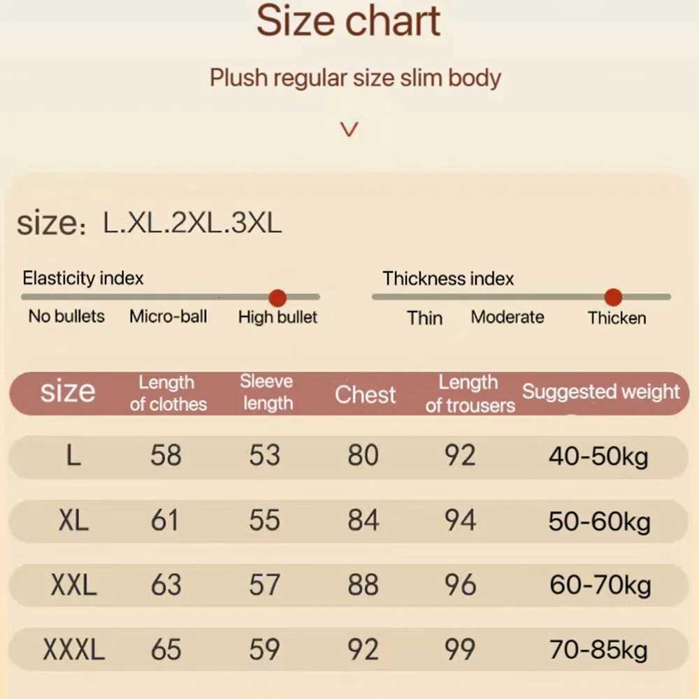 1Set Ultra Thick Womens Thermal Underwear Set Seamless Warm Lingerie Winter Long Sleeve Bottoming Thermal Clothing Sets T251018