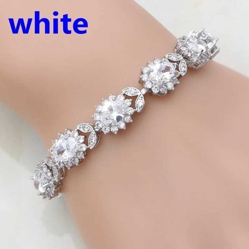Fashion Crystal Gem Temperament Elegant Charm Bracelet Jewelry Gift for WomenL251018 Z260313