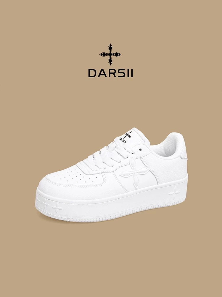 DARSII Thick-soled Breathable High-heeled Shoes for Women, Winter Commuting Casual Shoes, Men's Fashion Multi- Shoes, Designer Style