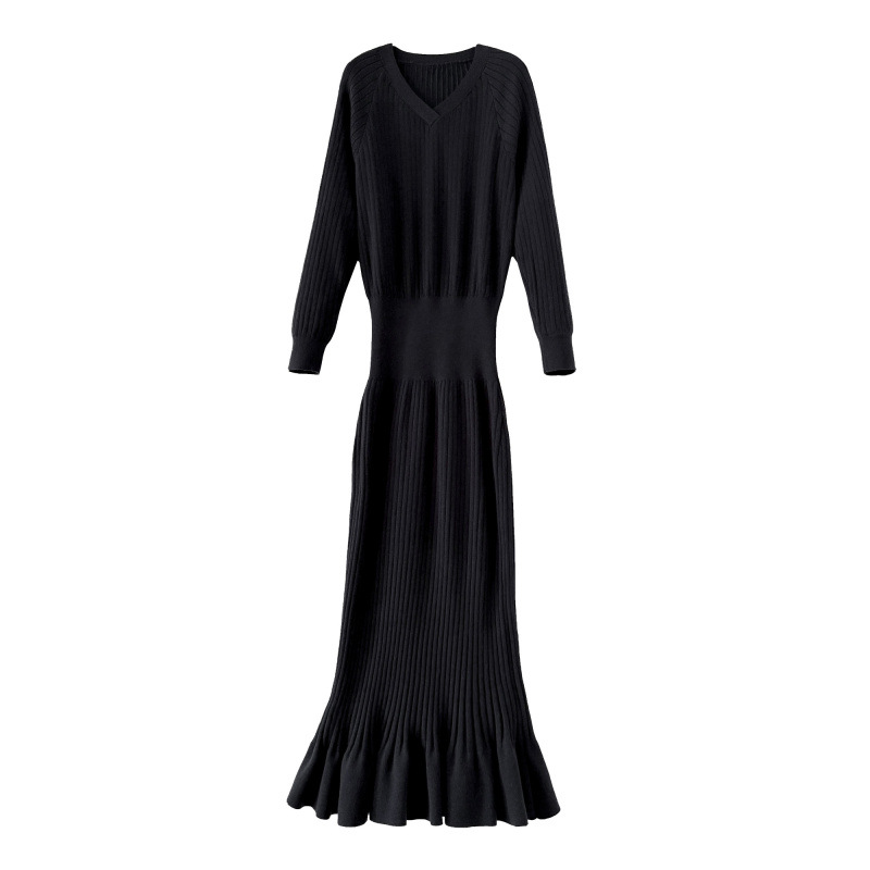 SL115 Autumn new slim waist hip-hugging fishtail skirt