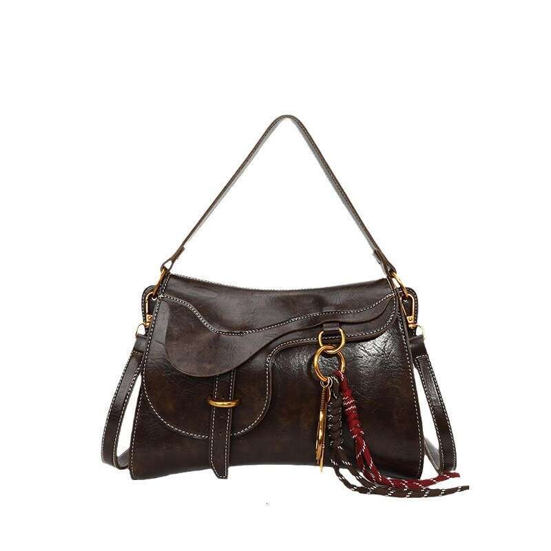 HighQuality Unique Niche Womens 2025 New Fashion Versatile Shoulder Crossbody Bag L251029