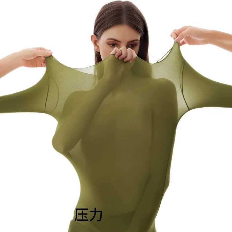 Highelastic Slimfitting Bottoming Shirts Simple Round Neck Warm Underwear Sets T251018