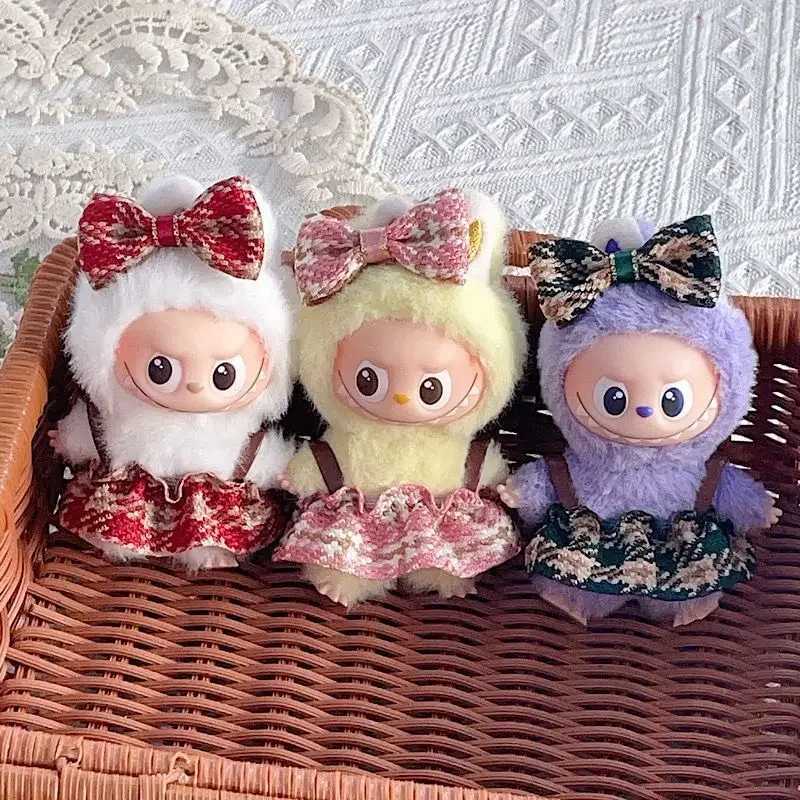 For Iabubu 40 Mini Clothes New Model for 10cm Doll for Mini Labubu Doll Outfit AccessoriesT251018