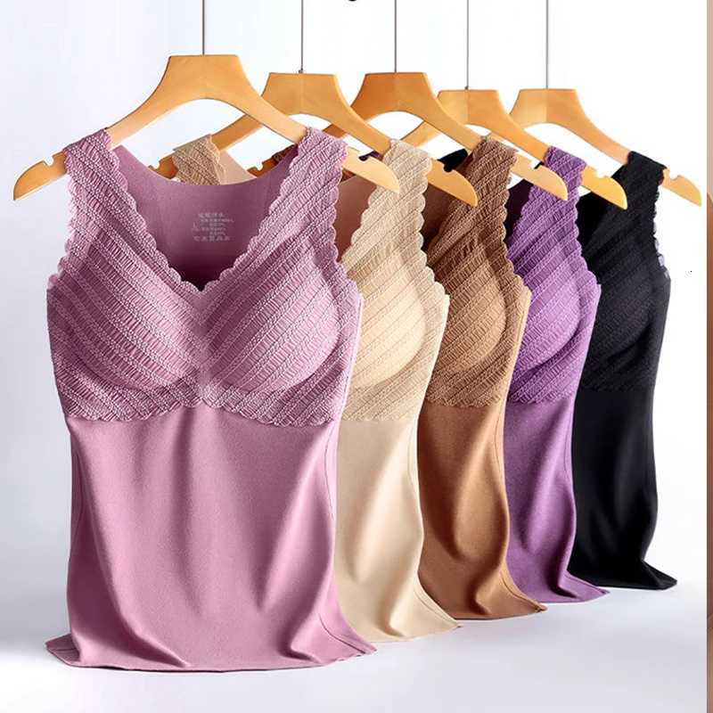 Thermal Underwear Plus Size Vest Thermo Lingerie Women Winter Clothing Warm Top Inner Wear Thermal Shirt Undershirt Intimate T251018