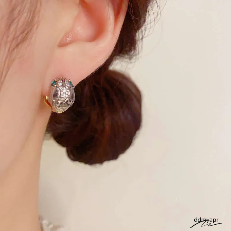 Fashion Snake Earrings: Unique Gold ddmyApr And Sier Color-Block Design, Lightweight High-Quality Jewelry