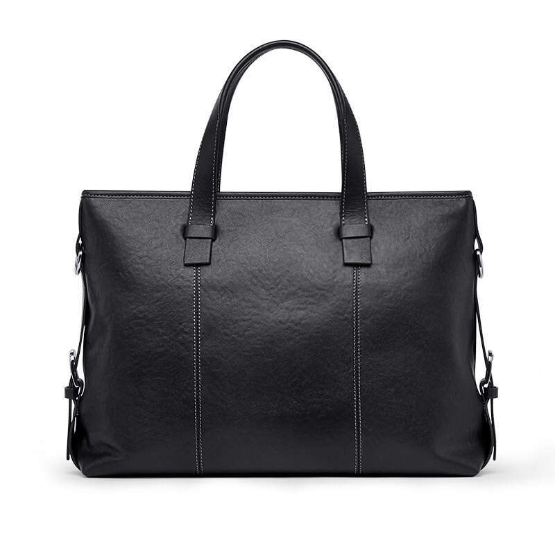 Luxury bag Single Shoulder Men s Handbag Leather Business Multifunctional Simple Large Capacity Briefcase for