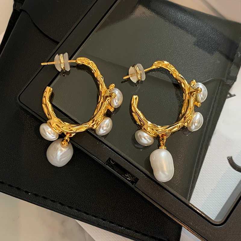kshmir Vintage Baroque Womens Freshwater Pearl Earrings Womens Jewelry Party Favors Fashion Hot Sale Y251018
