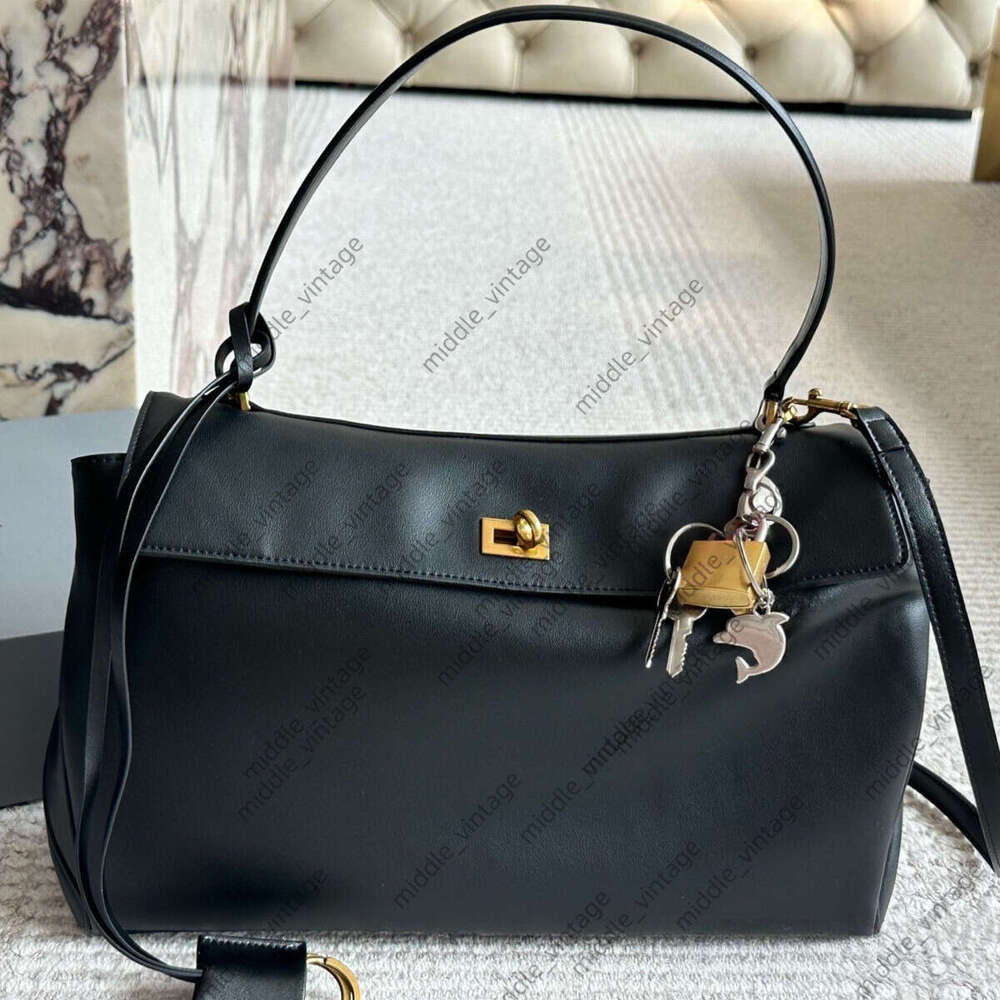 Designer Shoulder Bag Trendy Shopping Bag Cowhide Handbag Underarm 2025 New Fashion Single Shoulder Crossbody Women's Bag With Pendant N966