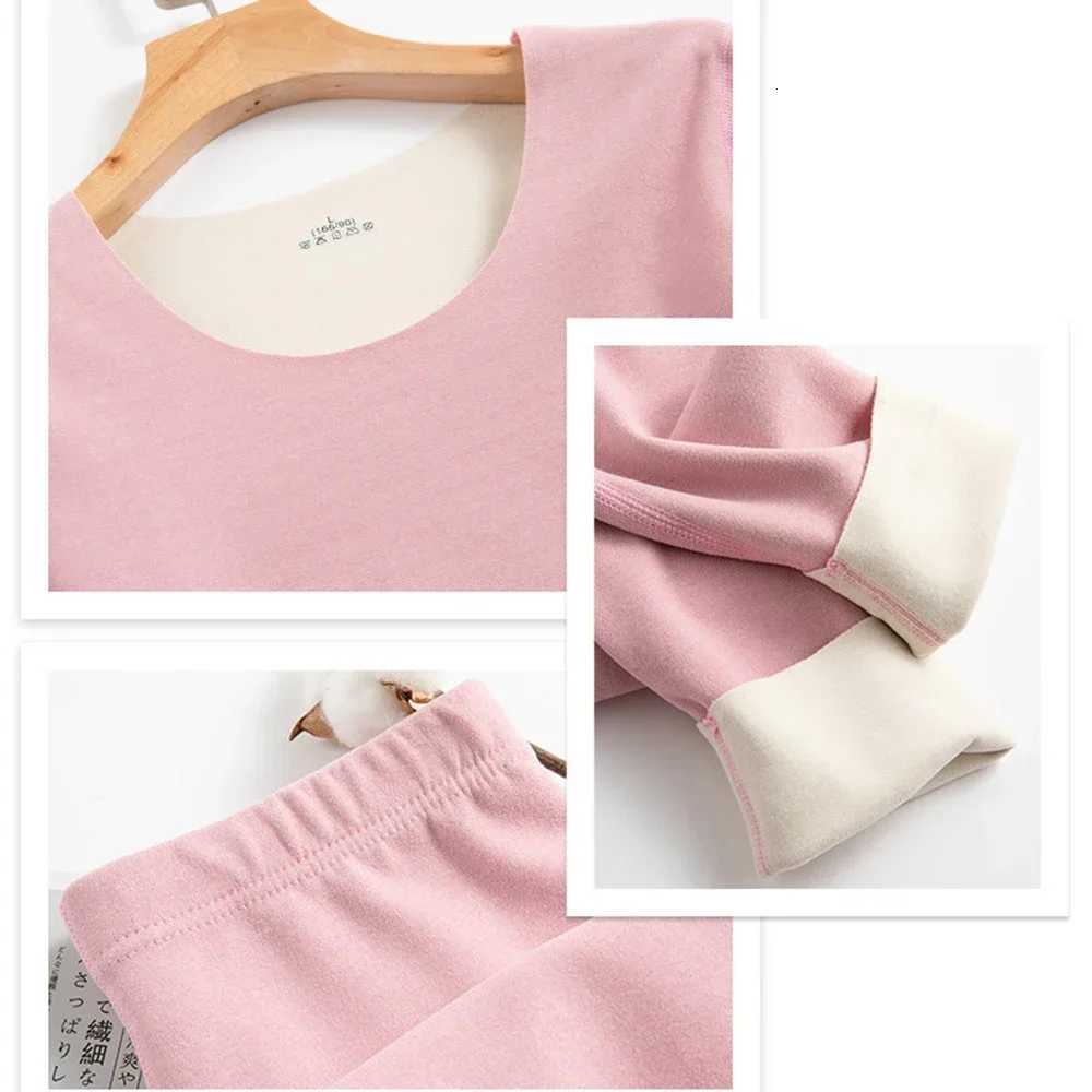 Womens Thermal Underwear Men Doublesided Fleece Seamless Thermos Clothing Warm Lingerie Suit Winter Clothes Women 2 Piece Sets T251018
