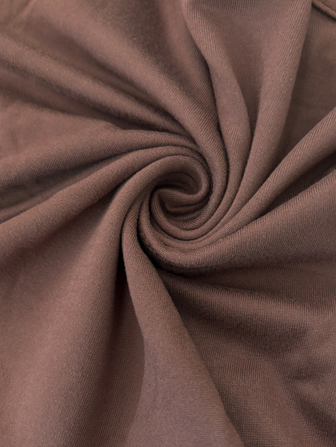 Women's Autumn Winter Solid Color Midi Dress - Fashion Vacation Round Neck Long Sleeve Dress-CF55122