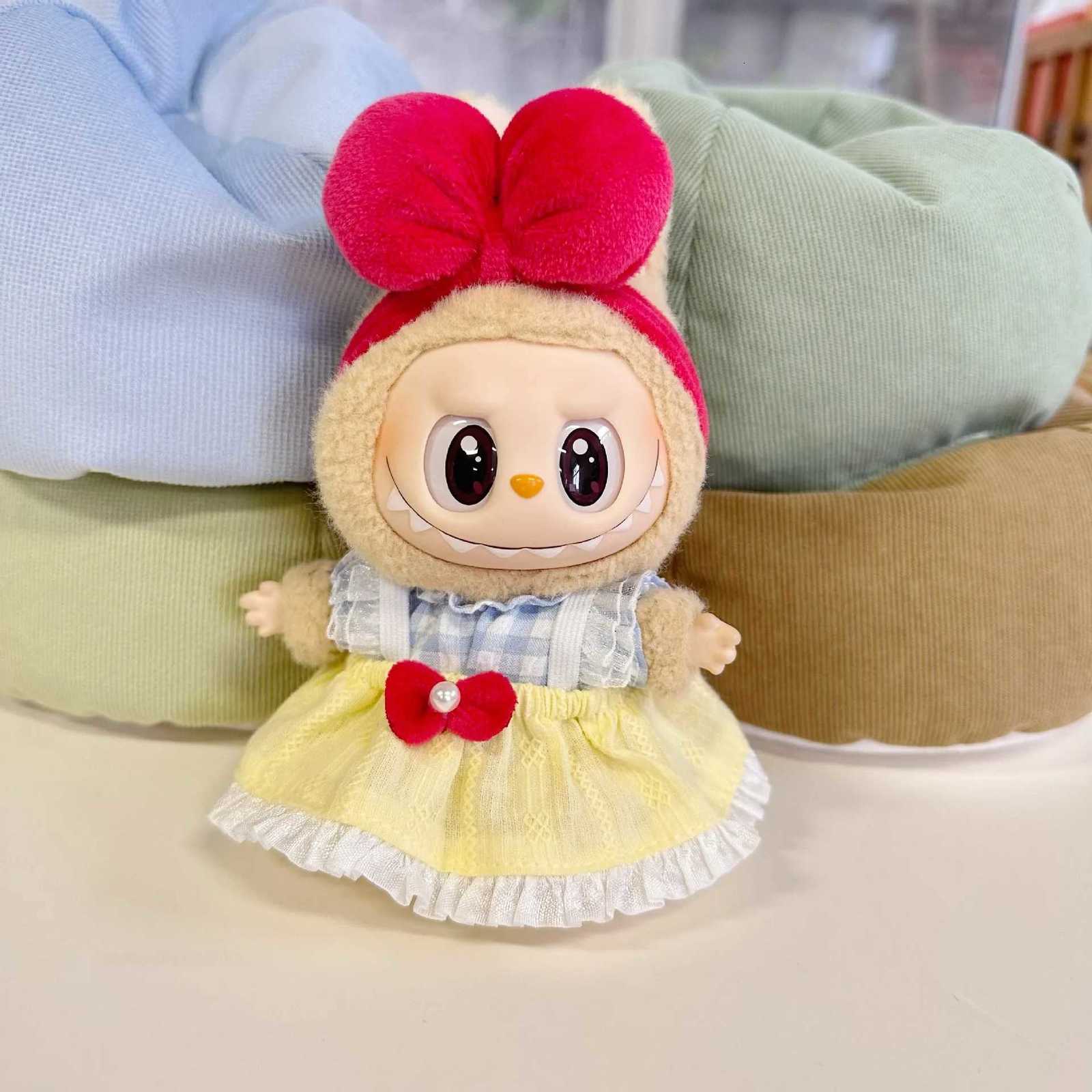 Clothes only the first and second generation pendant LABUBU clothes blind box Labubu sweet Snow White suit beautiful girlT251018