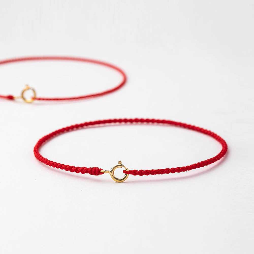 Handmade With Gold Plated Clasp Red String of Fate Bracelet For Men Women Unisex Protection and Good LuckL251018 H260129