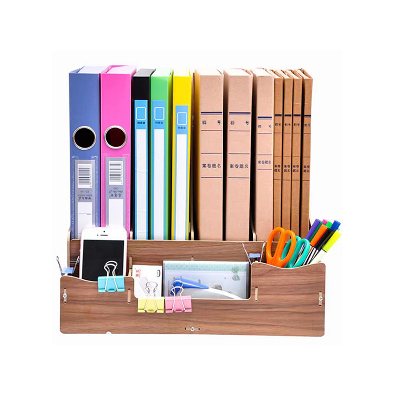 Home Multi-Level Desk Organizers with Drawers Modern Stationery & Document Rack