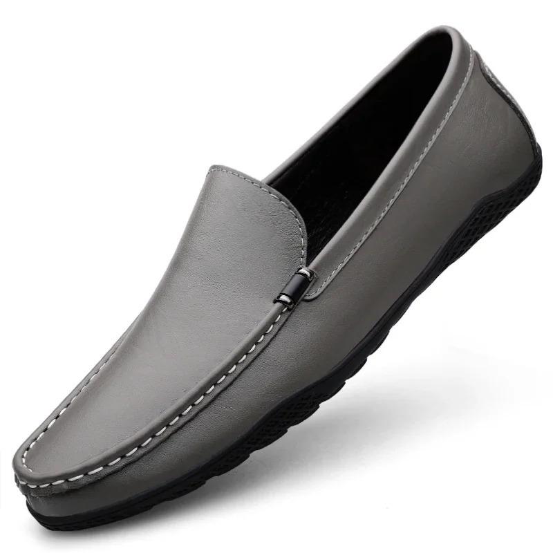 Comfort Genuine Leather Men Loafers Allmatch Lazy Shoes Breathable Moccasins Fashion Men Casual Shoes Slipon Men Walking Shoes 251013