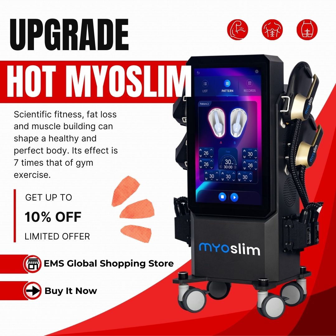 Professional MYOSlim NEO RF Machine 15 Tesla 6500W EMS Body Slim Muscle Stimulation PRO Ultra Sculpt Therapy Lose Weight