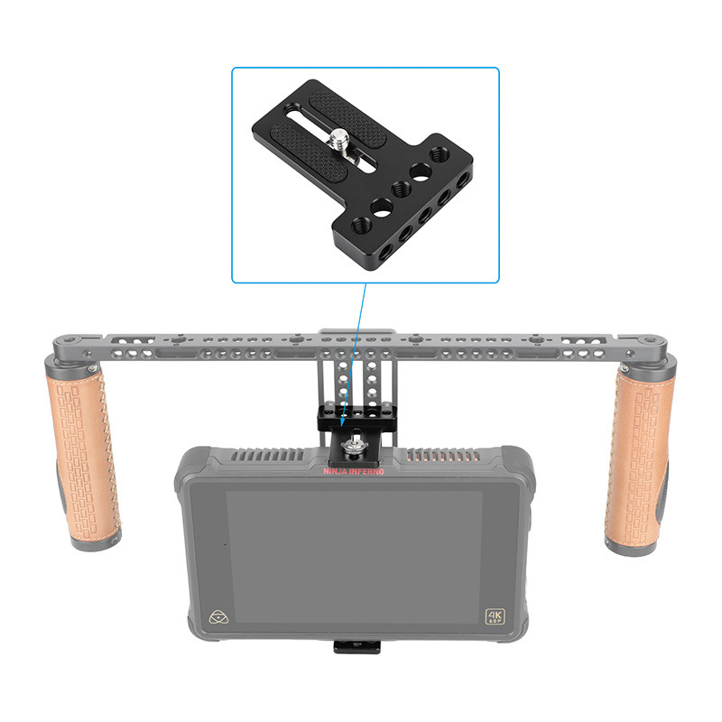 HDRIG 1/4 Top Panel Monitor Rabbit Cage Connection Top Panel Bottom Panel Photography Expansion Accessories 3174