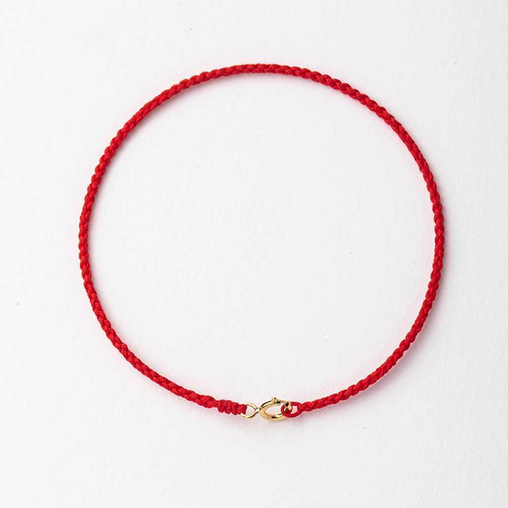 Handmade With Gold Plated Clasp Red String of Fate Bracelet For Men Women Unisex Protection and Good LuckL251018 H260129