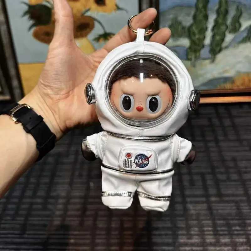 17cm Labubu Astronaut Clothes Cute Glue Doll Clothes Replacement Doll Accessories Cute Decoration Game ToysT251018