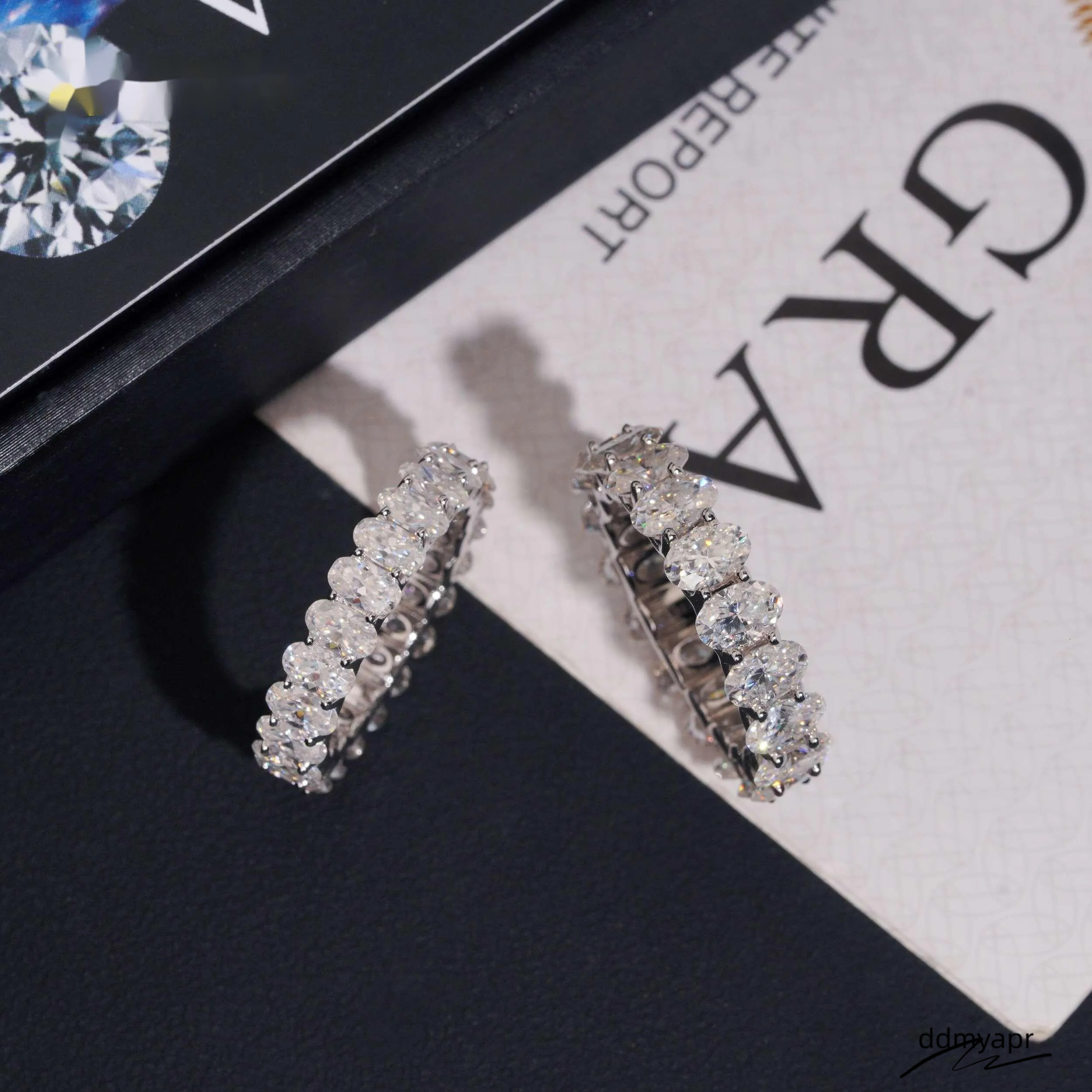 Elegant Sterling Sier Ring With ddmyApr Simulated Dia, Oval Cut, Classic Engagement Jewelry For Women