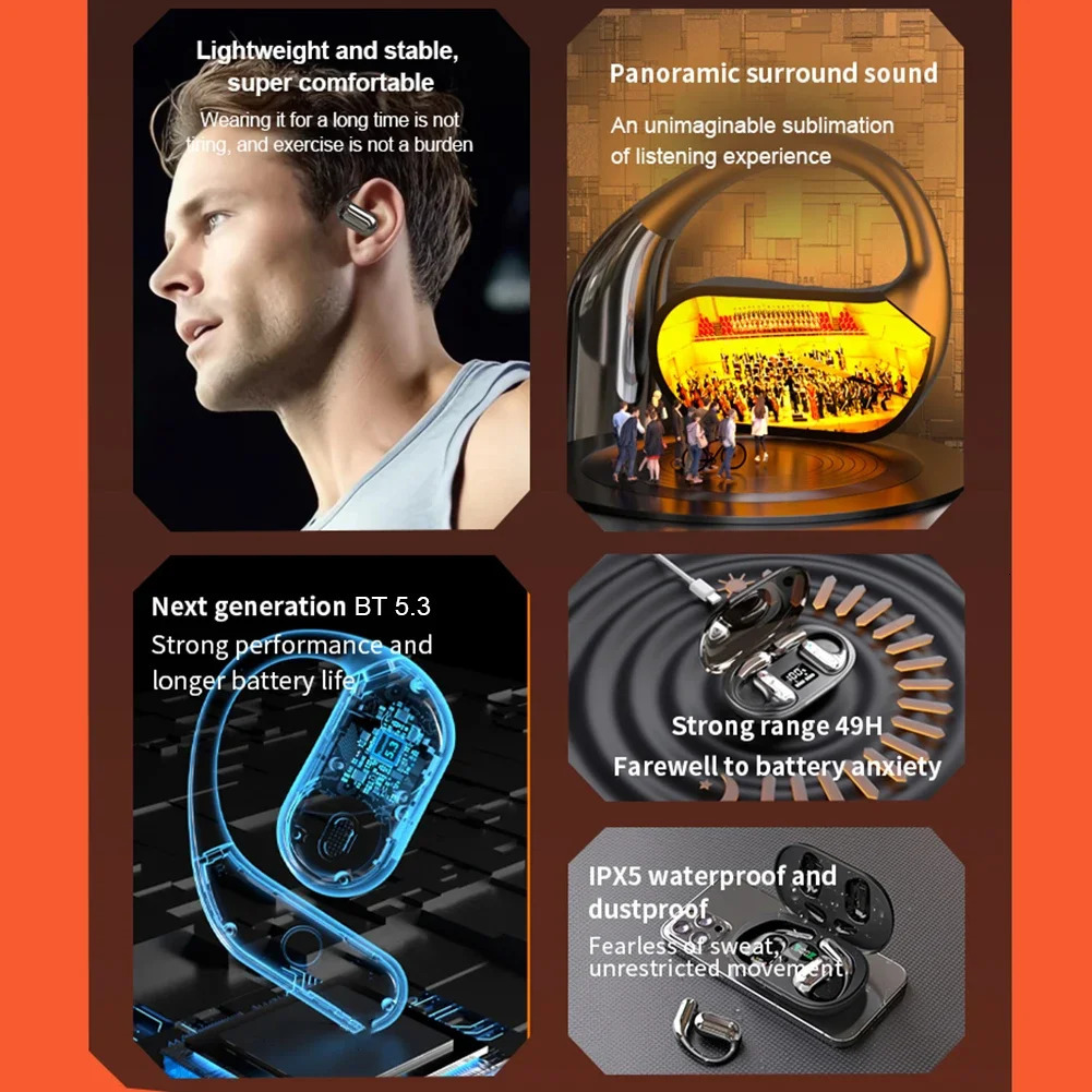3in1 AI Translator Earbuds 144 Languages Noise Cancelling Bluetooth 53 Headset Instant Translator Smart Voice Real Time 251024