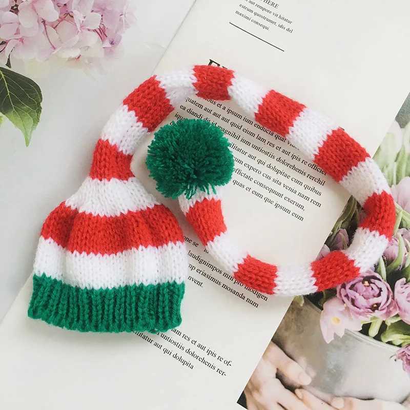 labubu clothes Christmas Festival Dress Winter Sweater Twopiece Set Decorative Pendant no dollT251018