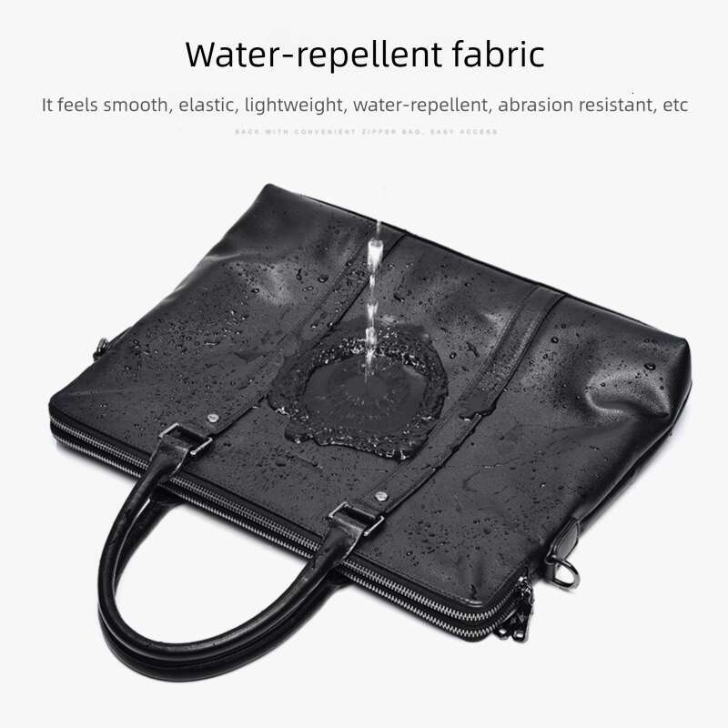 Luxury bag Men s Genuine Leather Handbag Horizontal Large Capacity Bag Cowhide Single Shoulder Crossbody Casual Briefcase