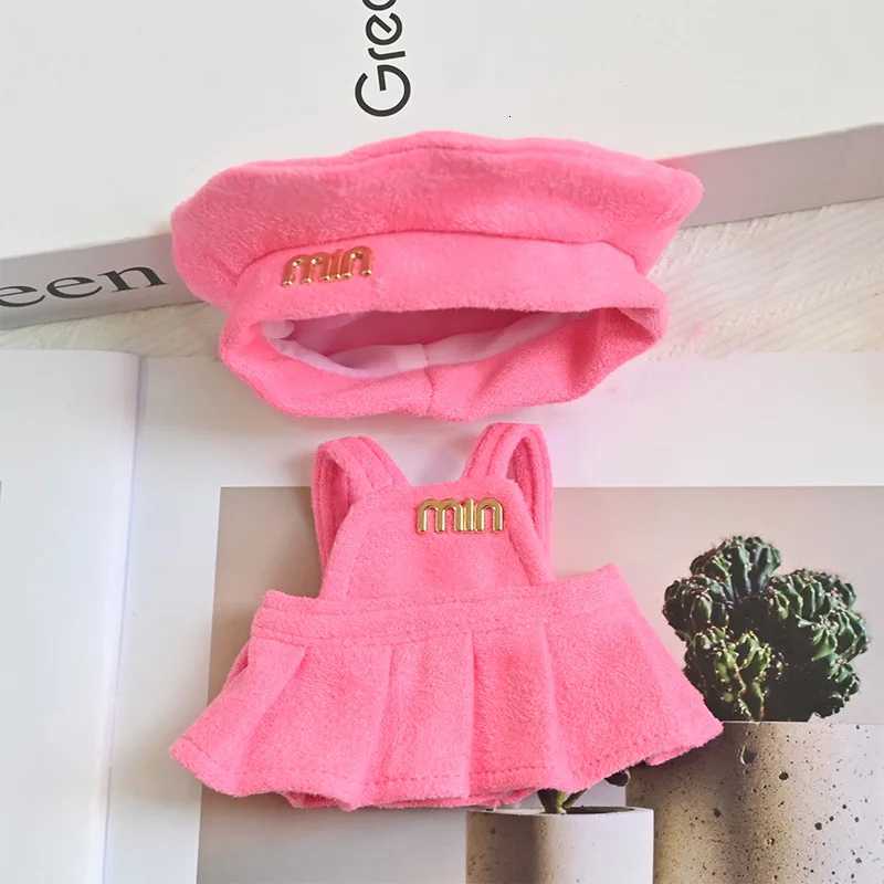 Korean Style 17cm Doll Clothes For Labubu Macaron Dress Outfit With Hoodie Skirt Figure Perfect Gift Spring Summer CollectionT251018