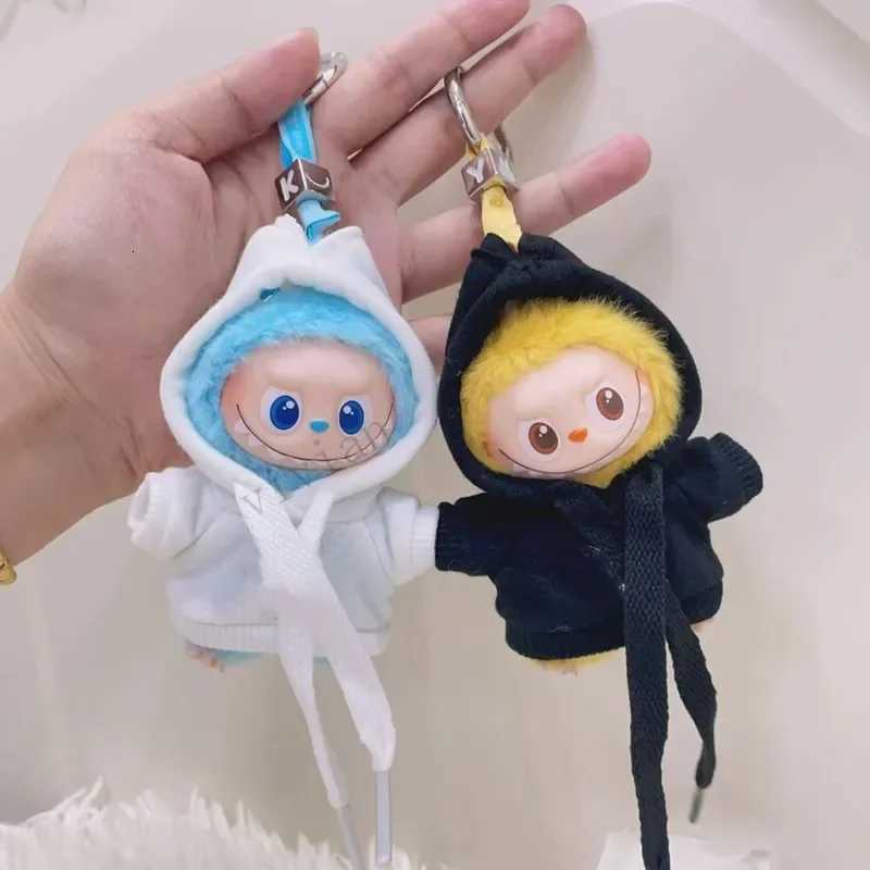 For Mini Labubu Clothes Hooded Sweater For Labubu V4 Pin for Love Sportswear Featuring Ribbed Hem Clothes AccessoriesT251018