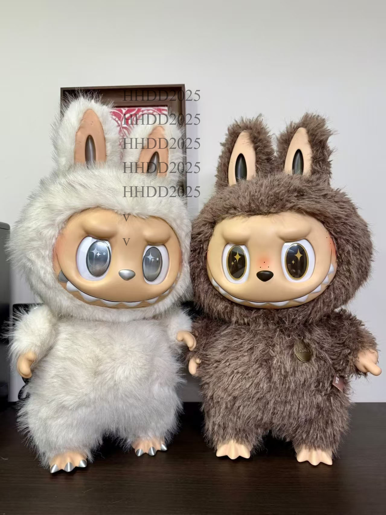 38cm 58cm Jumbo large big Zimomo Labubu rock monsters giant high-end angel zimomo creative change doll toy Gift cheif custom High energy