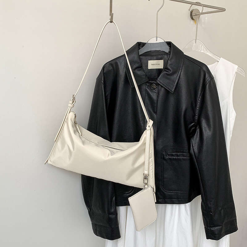 Japanese And Korean New Summer Women's Casual Versatile Nylon Shoulder Underarm Niche Design Fashion Trend Mother-Daughter Bag B5