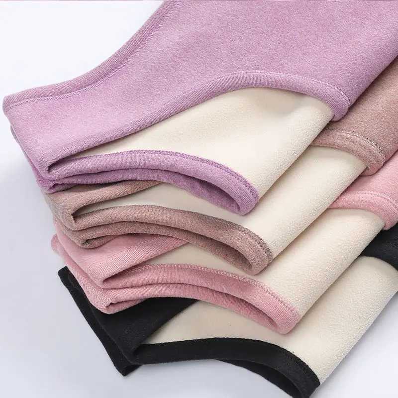 Thermal Shirt Women Sleeveless Elastic Velvet Vest Women Thermal Top Autumn Winter Sleeveless Plush Thickened Bottoming Top Vest T251018