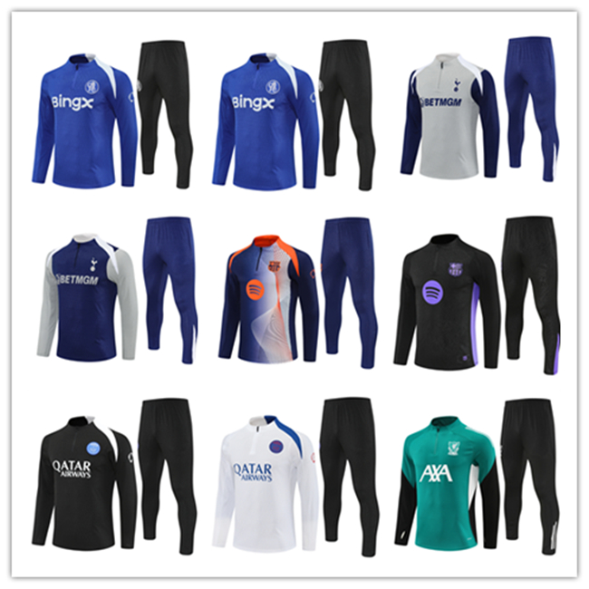 2627 barcelon BELLINGHAM kids football tracksuit JR REAL Men jogging soccer training wear kit boys jacket uomo tuta calcio ensemble foot