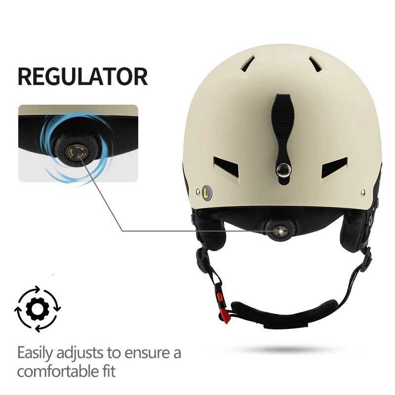 Eastinear Ski Helmet Is Lightweight Breathable Anticollision and Warm for Men and Women Outdoor Ski Equipment for Children Y251018