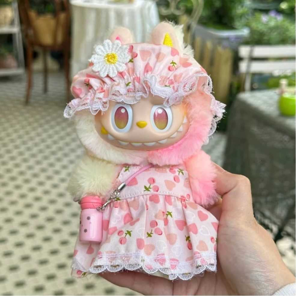 For Labubu Accessories Clothes Dandelion dress Suitable for V1 V2 V3 Labubu Pendants Cute sweet Fashion christmas decorationT251018